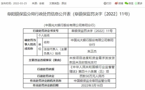 銀行高管終身禁業(yè)敲響警鐘 光大阜陽分行原行長(zhǎng)邵杰受賄案揭示金融外包風(fēng)險(xiǎn)